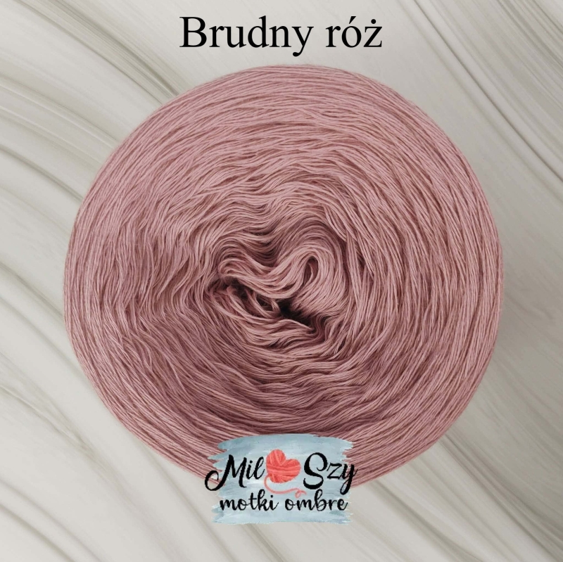 brudny róż