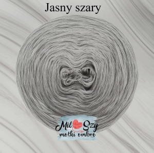 jasny szary