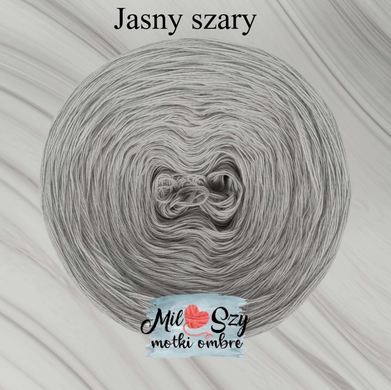 jasny szary